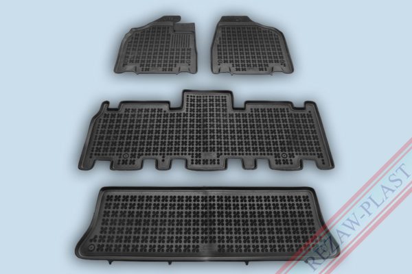 REZAW Magas peremű gumiszőnyeg / hótálca KIA CARNIVAL 2006 - 2014 7 személyes (201011)